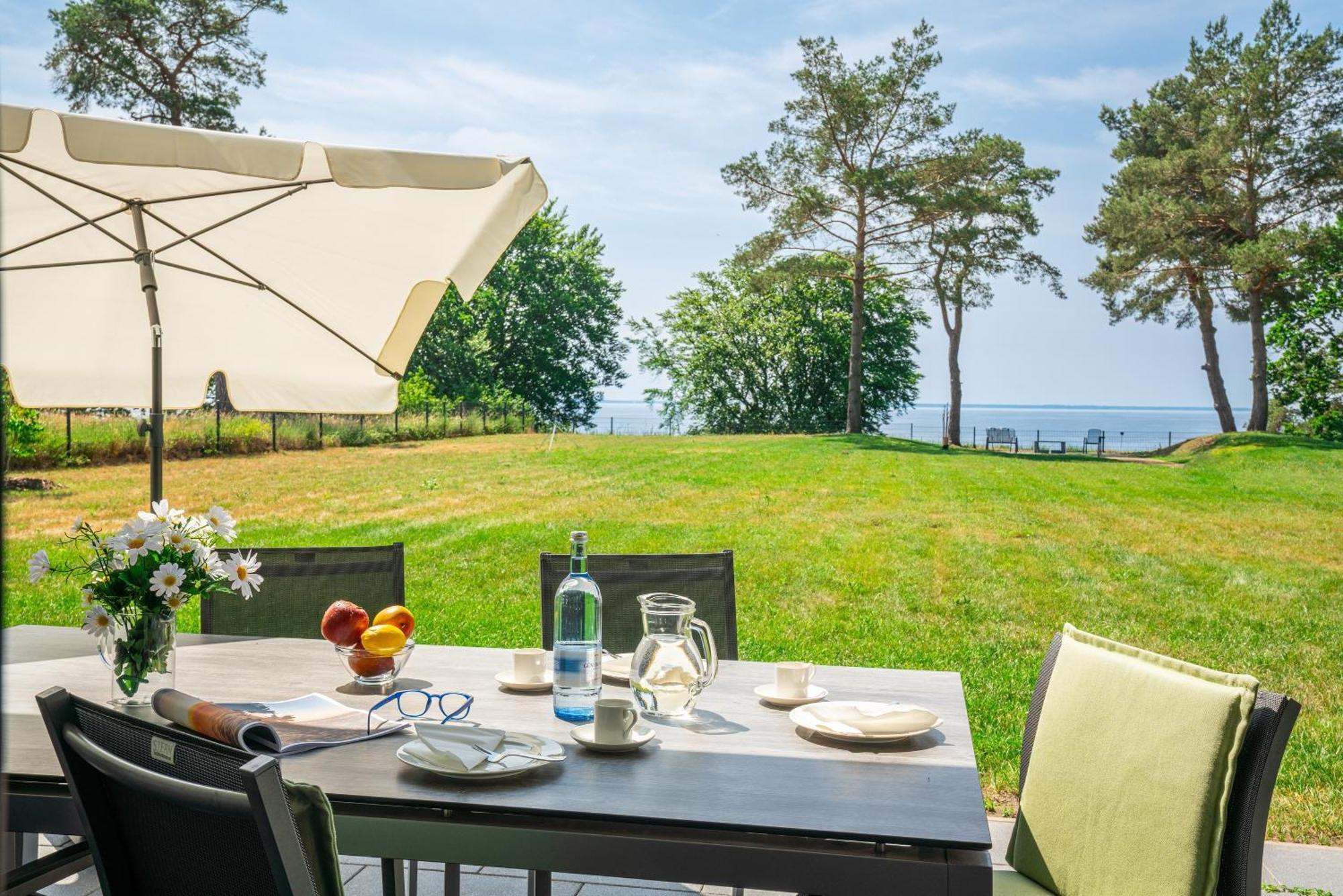Terrassenwohnung "Inselhain" - Oase Am Haff Garz  Luaran gambar
