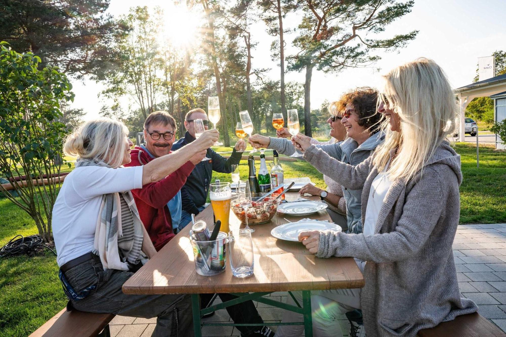 Terrassenwohnung "Inselhain" - Oase Am Haff Garz  Luaran gambar
