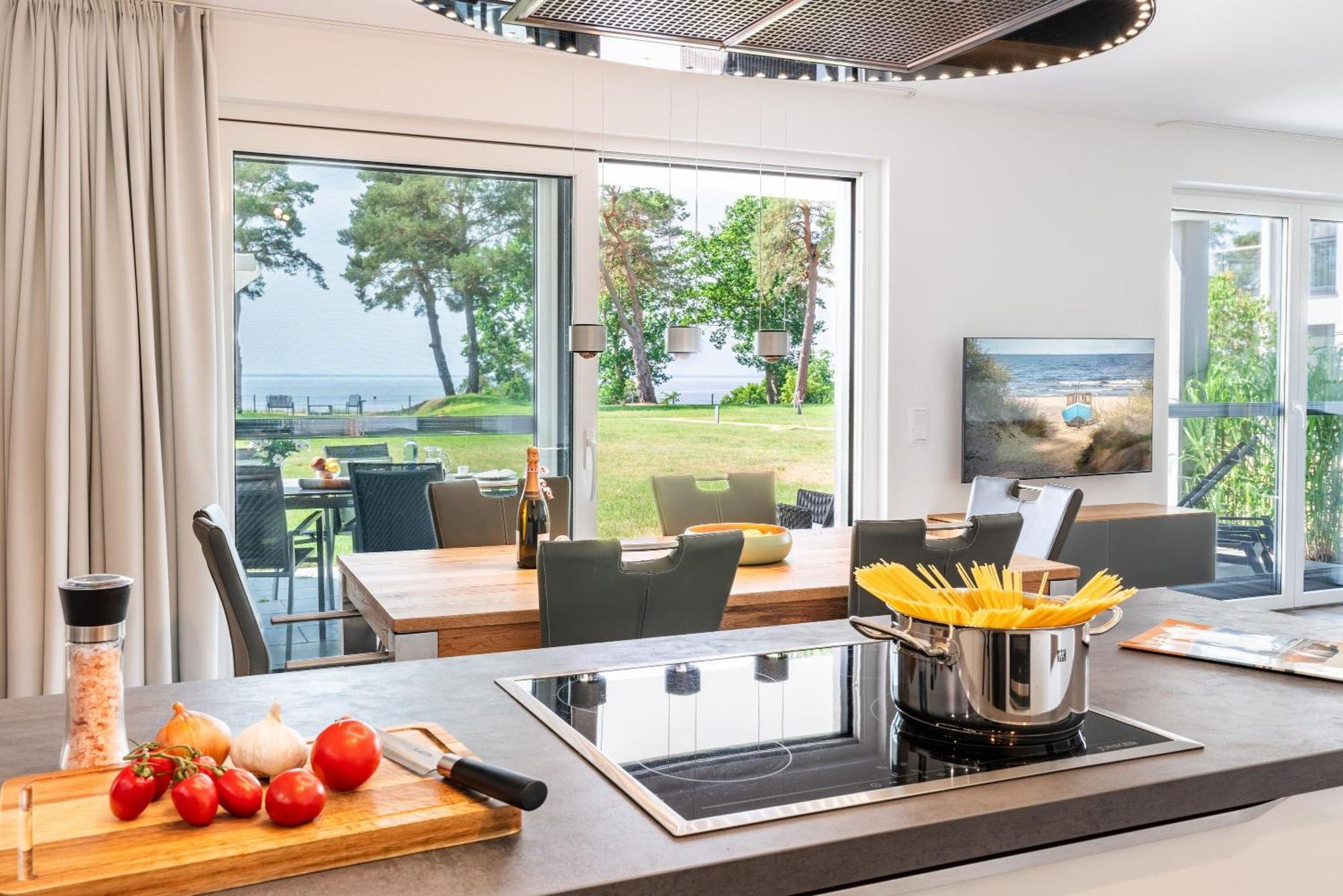 Terrassenwohnung "Inselhain" - Oase Am Haff Garz  Luaran gambar