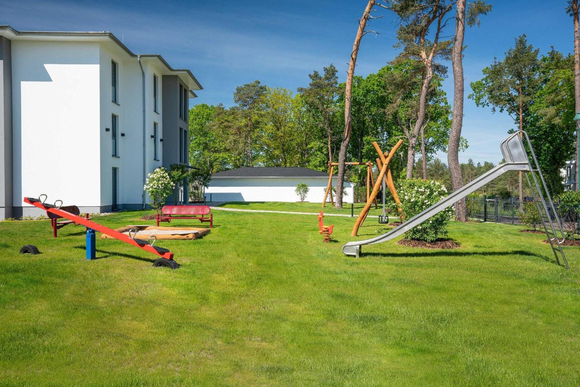 Terrassenwohnung "Inselhain" - Oase Am Haff Garz  Luaran gambar